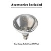 Hanging Food Heat Lamps Ceiling Food Warmer with Infrared Bulb