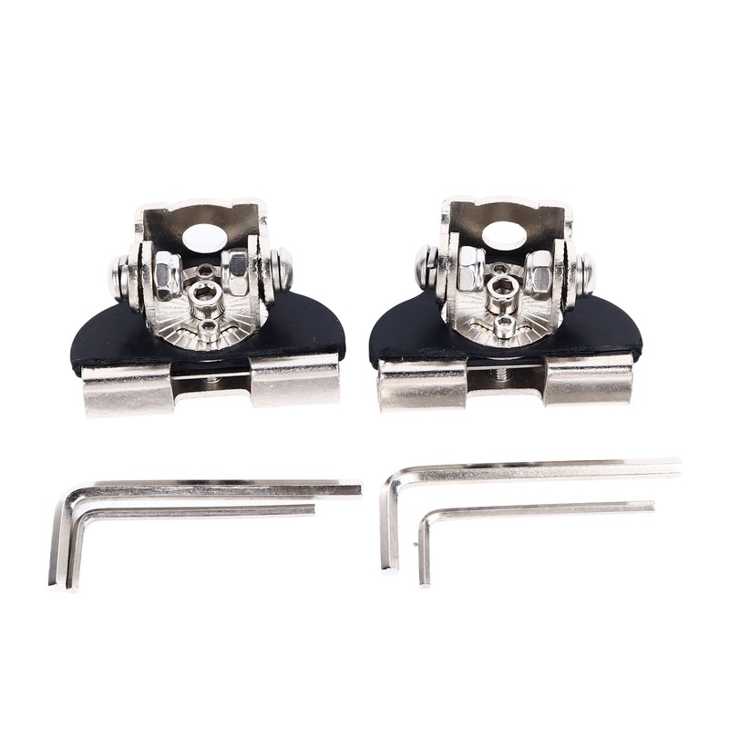2Pcs LED Light Bar Mounting Bracket A Pillar Hood LED