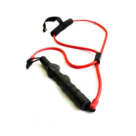 A99 Golf Resistance Bands Exercise Fitness Yoga or Pilates Workout Gym Sports Golf Training Aids Power Swing Cord Right Hand (Red (Resistance: Medium))