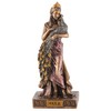 Veronese Miniature Figurine Greek Goddess Hera - Painted with Bronze