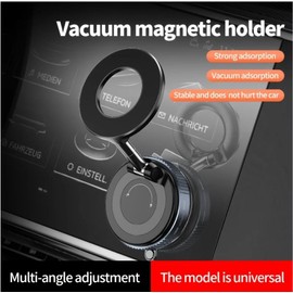 snanlen Upgraded 360° Vacuum Magnetic Suction Phone Mount, Magnetic Car Phone Holder,...