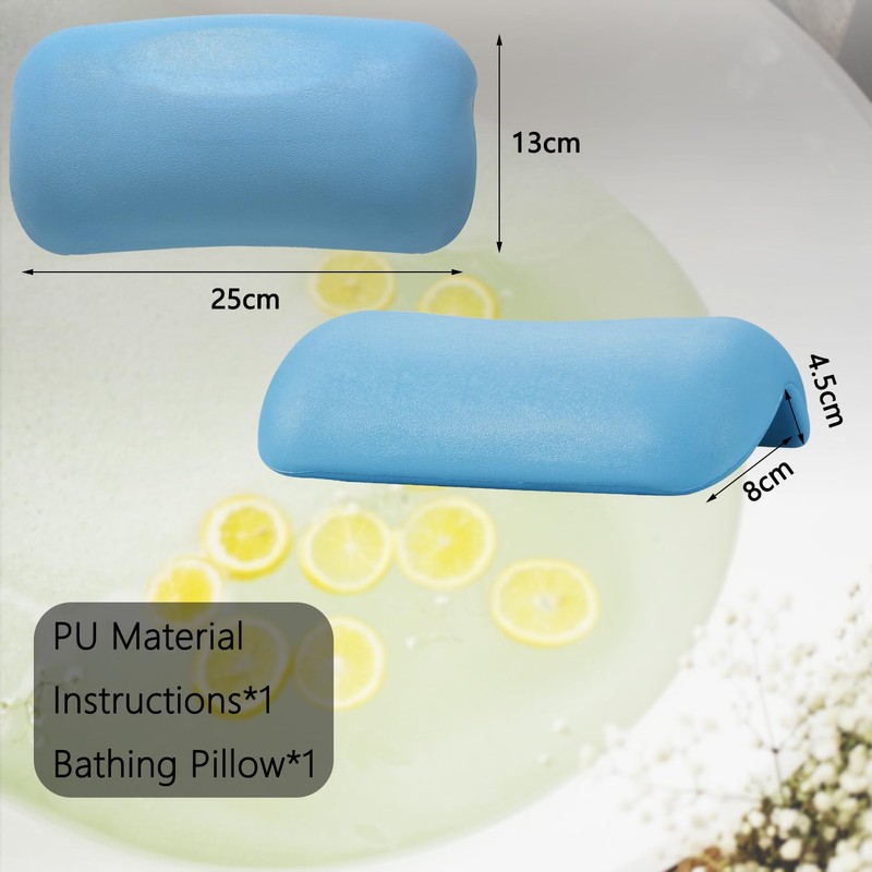 Koelaa Bath Pillow, Bath Pillow, Bath Pillow for Bathtub with