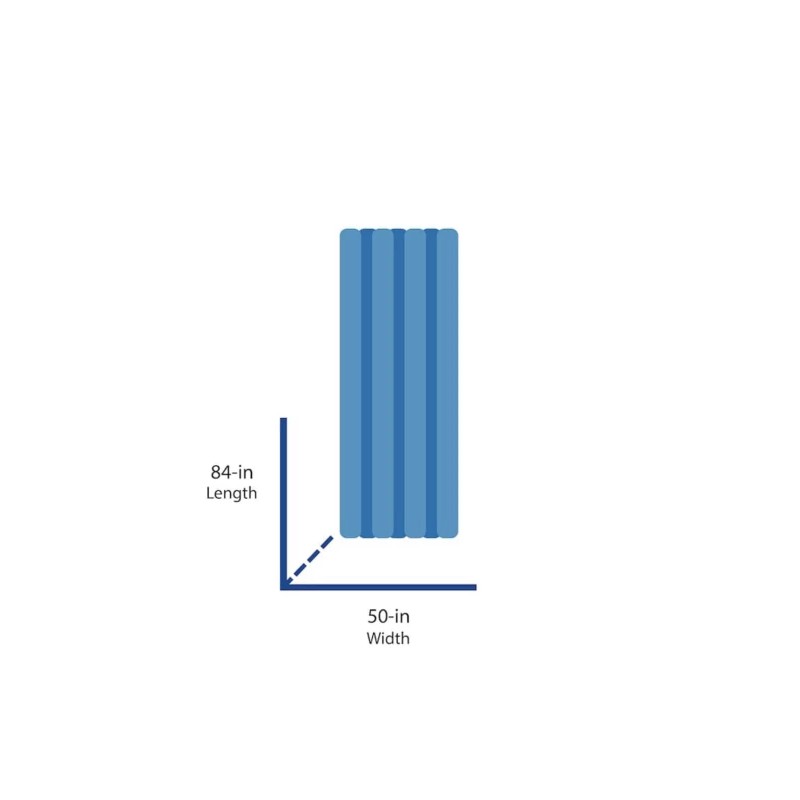 Origin21 84-in Grey Room Darkening Thermal Lined Back Tab Single