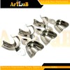 Upper and Lower Impression Trays, Denture Impression Tray, Plain Non-Perforated,