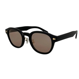 FaceTrick az Label Boston Sunglasses, Blocks Over 99.9% UV Rays, Light Color Sunglasses AZ2115, black/light brown