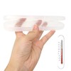 Honbay 4PCS Plastic Digital Thermometer Storage Case Containers Acne Needle