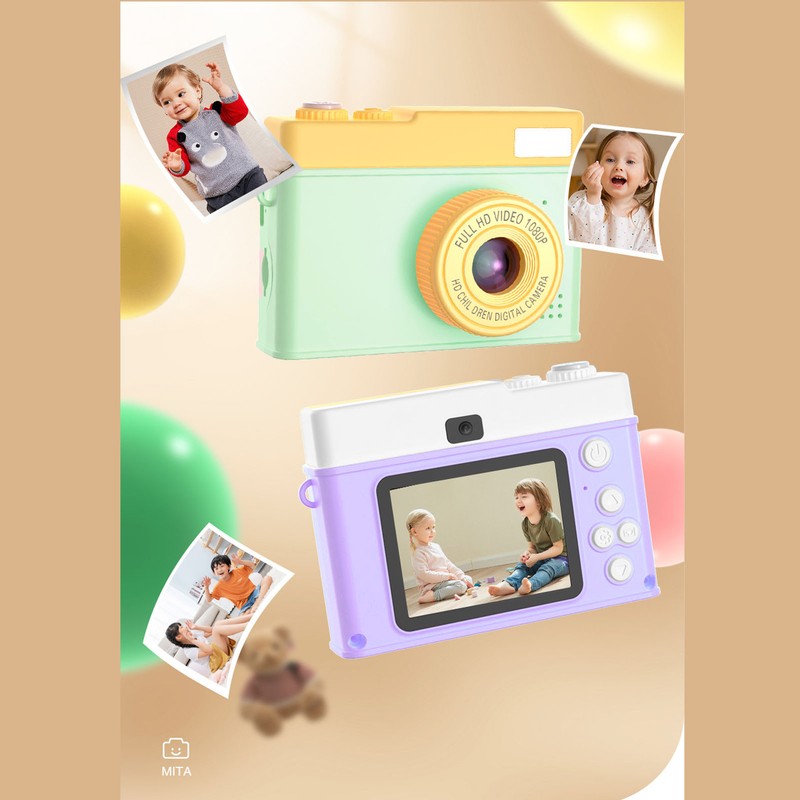 1080P Kids Camera Auto Focus Point and Shoot Camera with