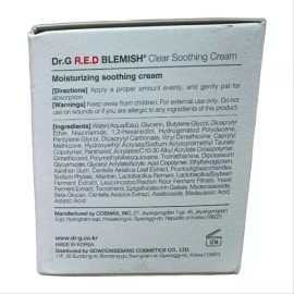 Dr.G 닥터지 레드 블레미쉬 클리어 수딩 크림 70ml Dr.G Red Blemish Clear Soothing Cream 70ml [70ml 1 piece]