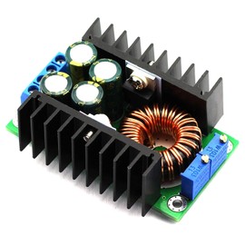 ICQUANZX DC DC 9A 300w Step Down Buck Converter Constant Current Converter 24V to 12V Adjustable Regulator Module 7V-32V to 0.8V-28V Power Supply Module