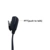 TDYU Acoustic Tube Earpiece Headset with Mic PTT Compatible with