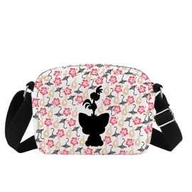 Pua And Hei Horizontal crossbody bag M Inspired Gift Polynesian Princess Gift (Pua Hei HCB CA)