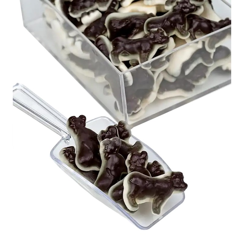 Fruidles Gummy Candy Cows, Black and White Gummies, Non-GMO (1