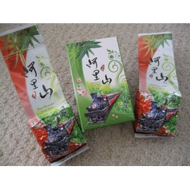 2 X 4.5 Oz (126 g) vacuum sealed bag of Taiwan Ali Shan (Ali Shan Mountain) Spring Oolong Tea - Taiwan High Mountain Grown Tea Premium Quality Tea.
