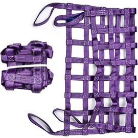 ZNBLSD Lifting Nets for Heavy Objects, Material Handling Belts, Dock Safety, Tear Resistance, Strong Load-Bearing Bag Nets (Size : 1.5 X 1.5M/Mesh 20cm)