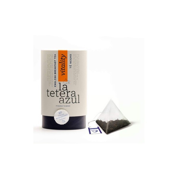 LA TETERA AZUL Black Tea English Breakfast Premium. Stimulation of