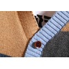 GURUNVANI Cardigan Sweater for Men Knitted Long Sleeve Sweaters with