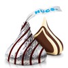 Hugs Milk Chocolate Candy Hugged by White Creme (approx 50