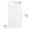 Beautissu BEAUTECT Mattress Underlay with Nubs 90 x 200 cm