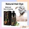 Natural Black Hair Shampoo Colour Hair Dye Shampoo instant hair