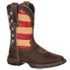 Durango Women's RD4414 Western Boot, Brown/Union Flag, 7.5 M US