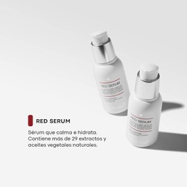 MEDICUBE Red Serum 2.0, Sérum Facial Coreano con Niacinamida, Ácido Salicílico, Zinc PCA, Árbol de Té y Centella Asiática, para Piel Grasa y con Imperfecciones, 30 ml