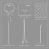CandMak Candle Wick Kit, 60 Cotton Candle Wicks with Candle