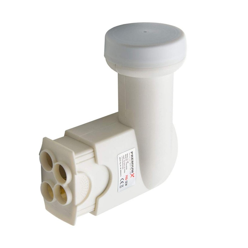 Premium X Quattro LNB Digital SAT for Multi-User Multiswitch Operation