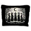 KBRCT Witchy Witch Halloween Makeup Bag Gifts for Women Friends
