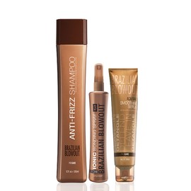 Trio Brazilianblowout Shampoo-Serum-Sellador                                                                                                          