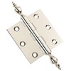 Embassy Solid Brass Door Hinges - 3 x 3 Inch,