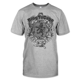 Ring to Cage Tee - EST 2010 (Sport Grey, Small)