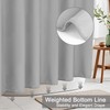 AooHome Extra Long Shower Curtain 72 Width x 78 Height