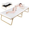 MAMIZO Folding Bed 75" x 31", Rollaway Bed with Mattress