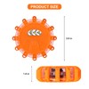 GP904 LED Road Flares Emergency Light Kit, 9 Glow Modes