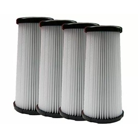 Kenmore (4) Kenmore DCF-5 Pleated HEPA Tapered Filter w/activated Charcoal, Upright, ...