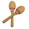 Guijinhao 2Pcs Maracas, Professional Wooden Rumba Shakers Hand Percussion Rattles