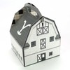 Yellowstone Series Barn Favor Boxes (Set of 8), Measure 5"