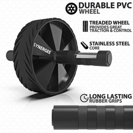 Synergee Ab Roller Wheel Strength Training Abdominal Wheel For Six Pack