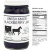 Amish Jam Seedless Blackberry - 8 Oz Set of Three