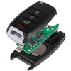 KEYALL 1 Pack 4 Buttons Remote Control Car Key Fob