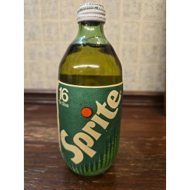 Sprite Vintage Foam Label Sprite Pint 16 oz Glass Bottle Sealed Full NOS Many Available