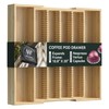 WELL WENG Larger Expandable Bamboo Organizer Holder for Counter Drawer