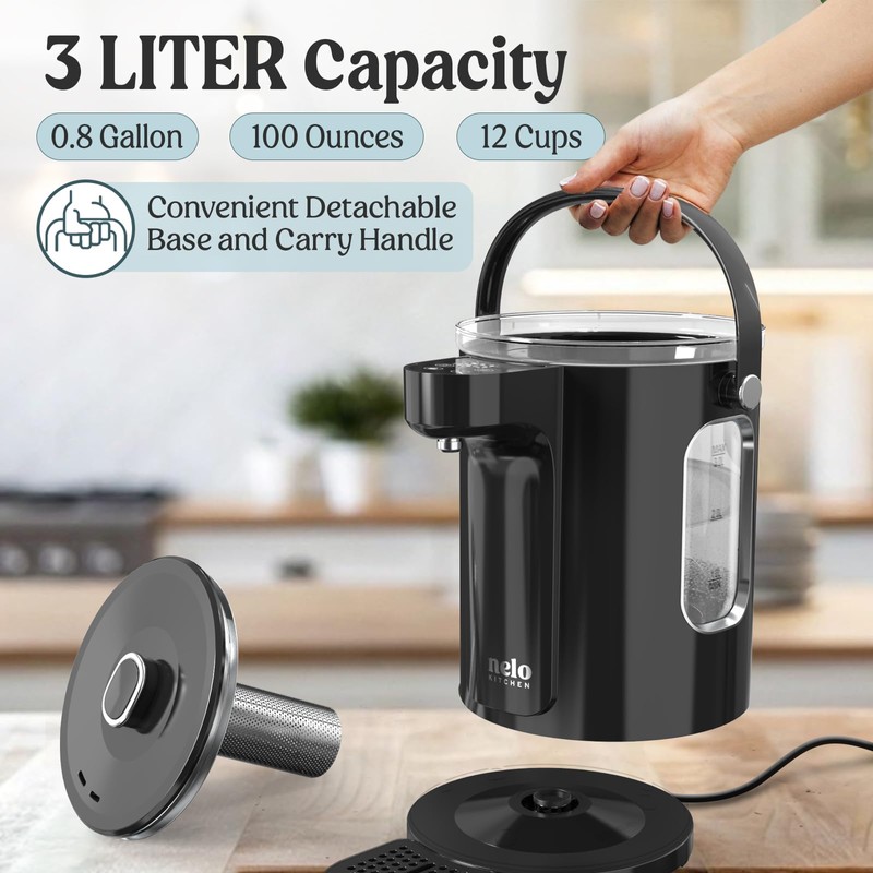 NELO Instant Hot Water Dispenser – 3L Electric Kettle, Hot