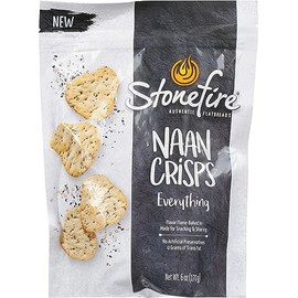 Stonefire Naan Crisps Everything 6oz
