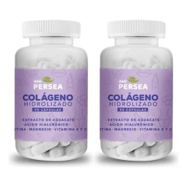 Pack 2 Capsulas De Colageno Con Biotina A&g Persea 90 Caps