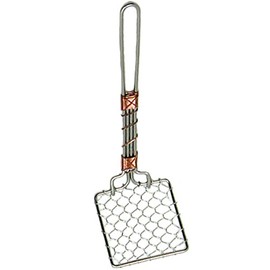 Nagao Copper Rolled Hand Woven Tofu Scooping Ami, Square, Made in Japan