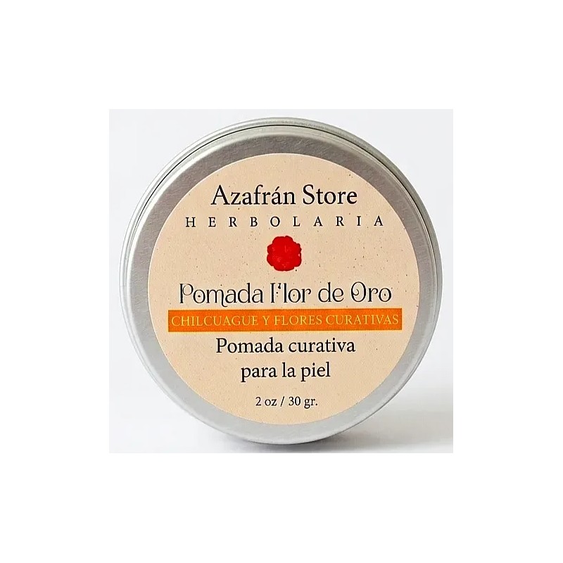 Pomada Curativa Y Bálsamo Labial Flor De Oro