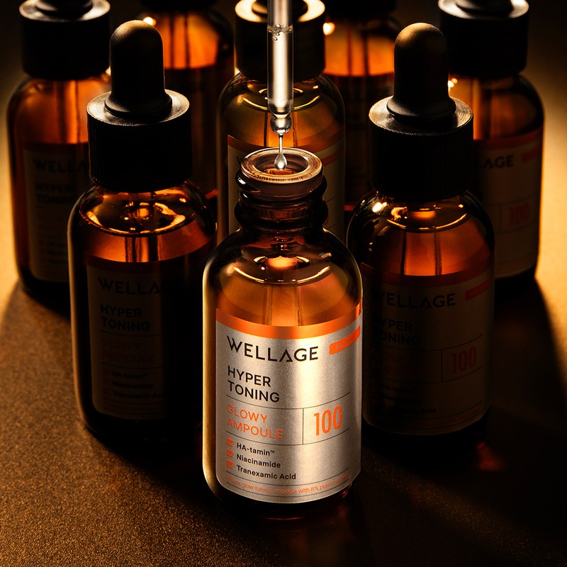 Wellage [Toning Duo] Hyper Toning Glow Ampoule 30ml + Hyper