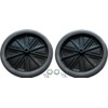 Rubbermaid 9W71-L2 Wheel Kit for Mega Brute Mobile Waste Collector,