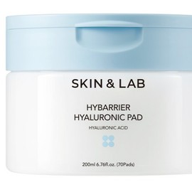 Skin&Wrap Skin&Lab High Barrier Hyaluronic Pads 70 pieces 200ml / 스킨앤랩 하이베리어 히알루로닉 패드 70매입 200ml